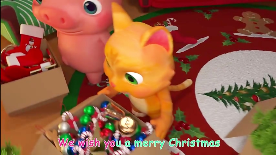 We Wish You a Merry Christmas | CoCoMelon Nursery Rhymes اموزش کودکان