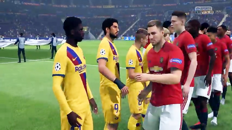 FIFA 20 GAMEPLAY - MANCHESTER UNITED vs BARCELONA - PS4, XBOX ONE, PC,
