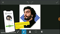 ساخت عکس پروفایل کارتونی با اپ...