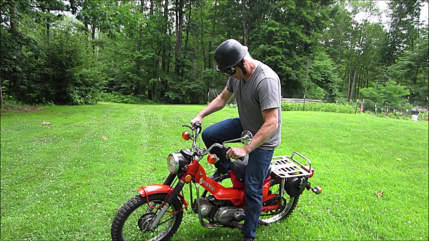 Barn Find Honda Trail 90 1st Ride. مهندسی ژنوم انسانی