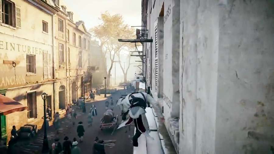 Assassin#039; s creed Unity Parkour