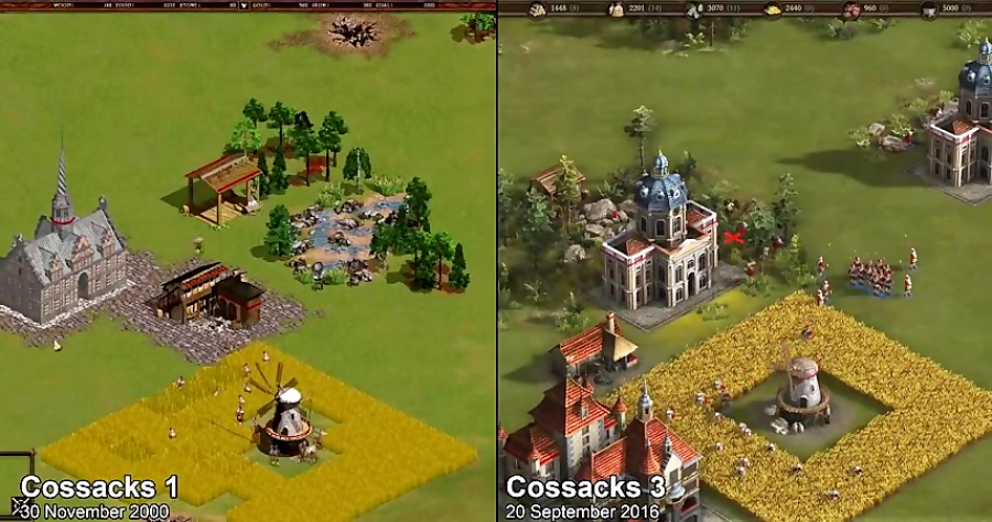 Cossacks 1 vs Cossacks 3