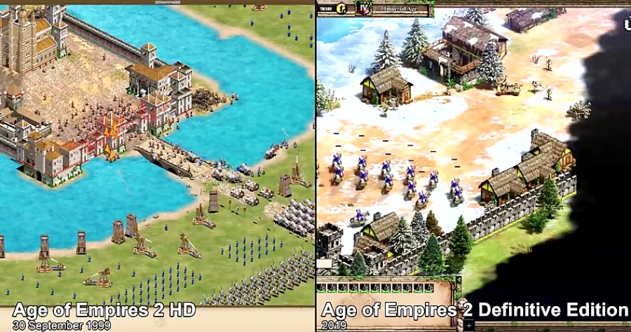 Age of Empires 2 HD vs Age of Empires 2 Definitive Edition