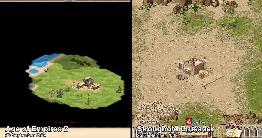 stronghold vs age of empires