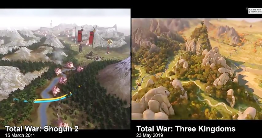 Total War: SHOGUN 2 vs Total War: THREE KINGDOMS