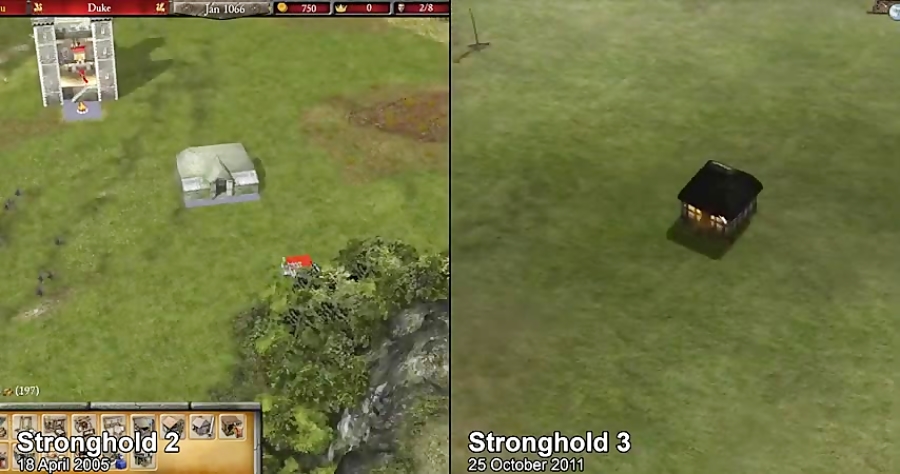Stronghold 2 vs Stronghold 3
