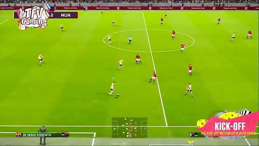 مقایسه گرافیکی بازی FIFA و PES