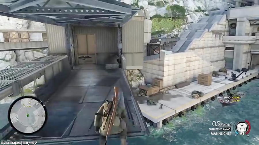 گیم پلی Sniper Elite 4 ( اسنایپر الیت 4 ) برای pc کامپیوتر