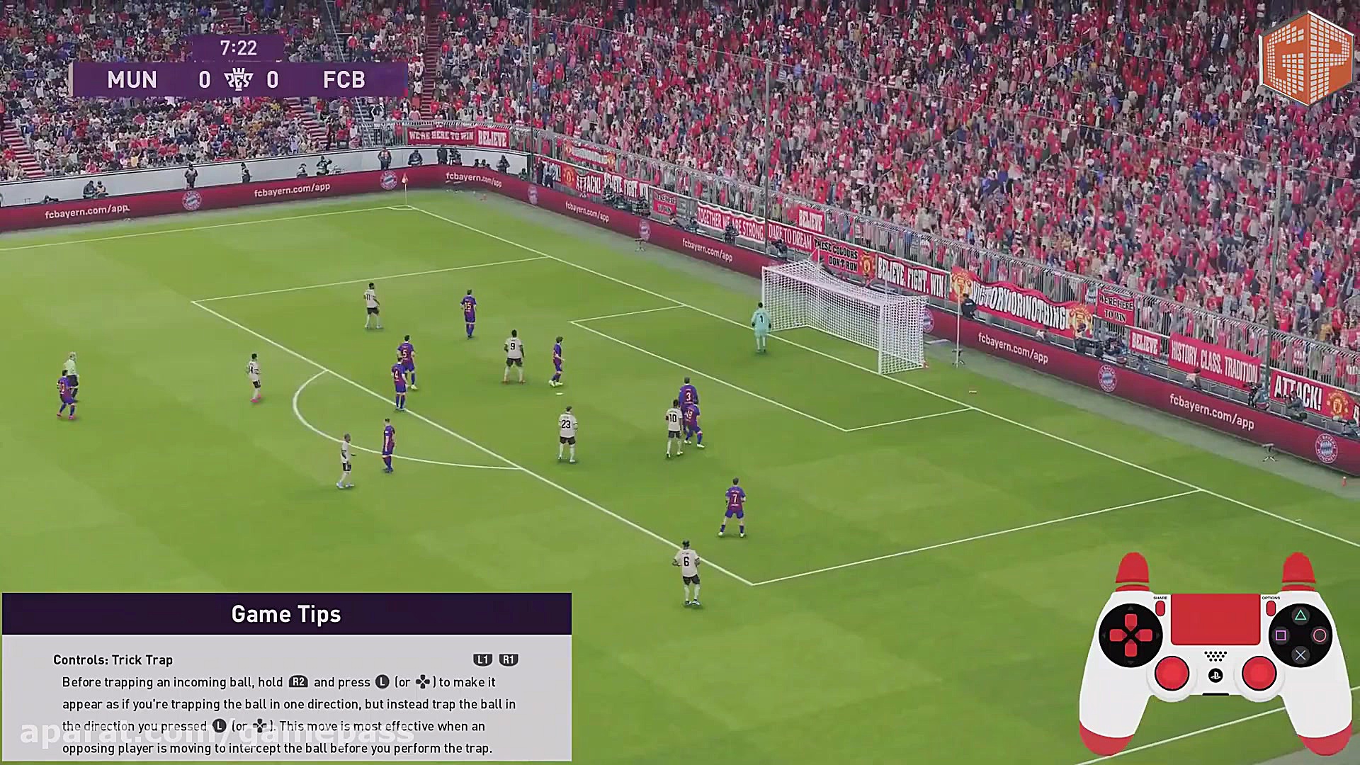 تکنیک Trick Trap در بازی eFootball PES 2020 - گیم پاس دندانپزشکی کودکان