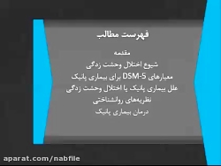 پاورپوینت اختلال پانیک چیست