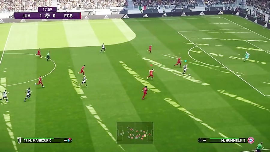 eFootball Pro Evolution Soccer 2020: A Full Match of 4K Gameplay