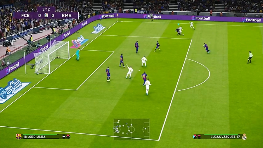 PES 2020 - Gameplay | Barcelona vs Real Madrid | PC