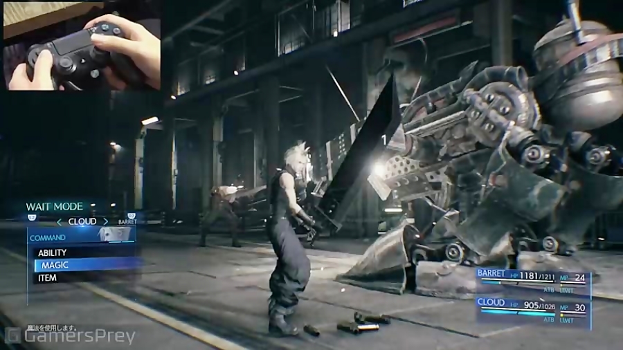 Final Fantasy VII Remake - Gameplay Demo TGS 2019 [HD 1080P]