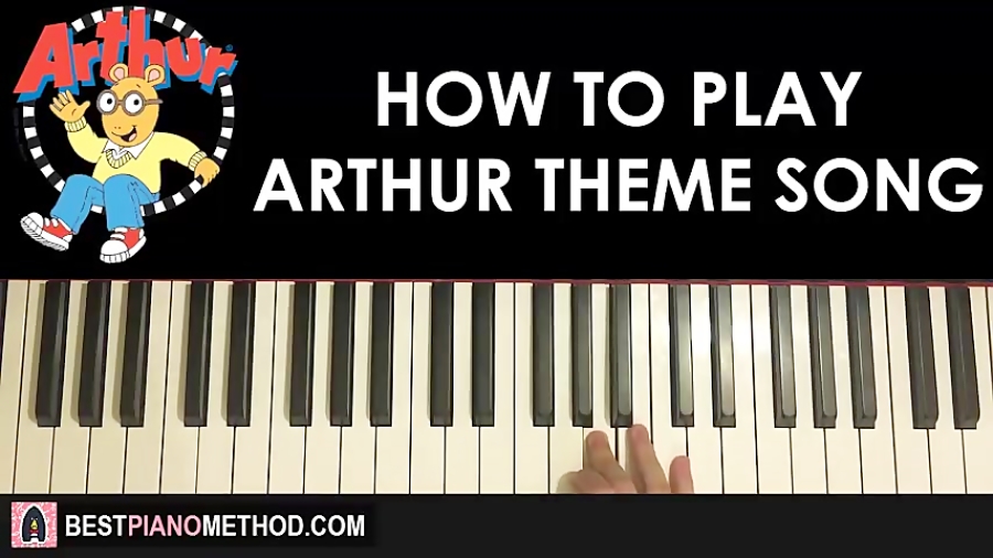 How To Play Arthur Theme Song Piano Tutorial Lesson