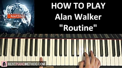 alan walker on my way piano