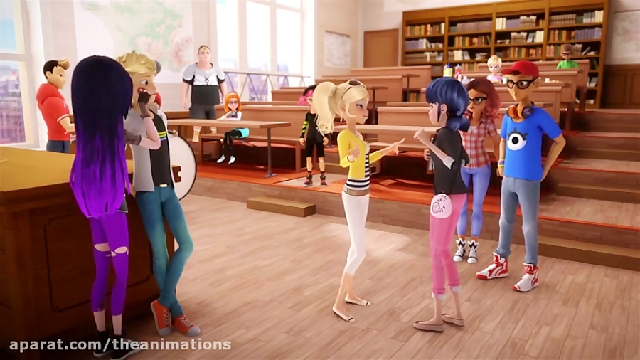 انیمیشن لیدی باگ دوبله فارسی فصل 1 قسمت 10