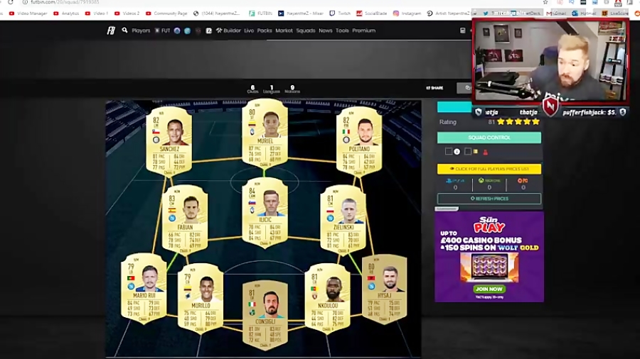 RATING YOUR FIFA 20 STARTER SQUADS! - FIFA 20 Ultimate Team