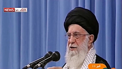 سخنان رهبری درباره مذاکره با آ...