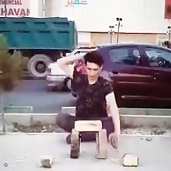 پشت صحنه ویدیو های ورزشی از حم...