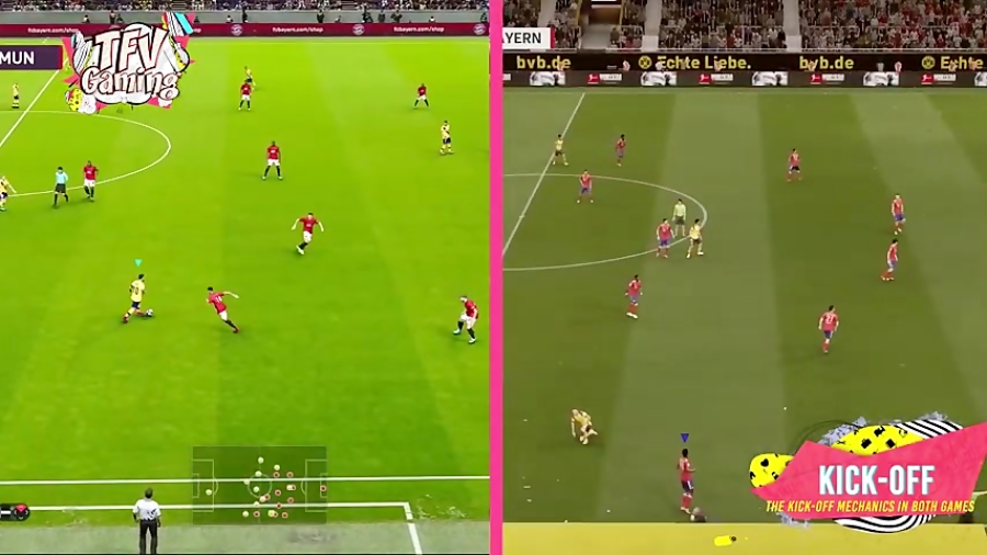 PES 20 VS FIFA 2020 Gameplay comparison