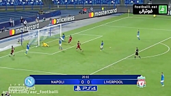 خلاصه بازی ناپولی و لیورپول لی...