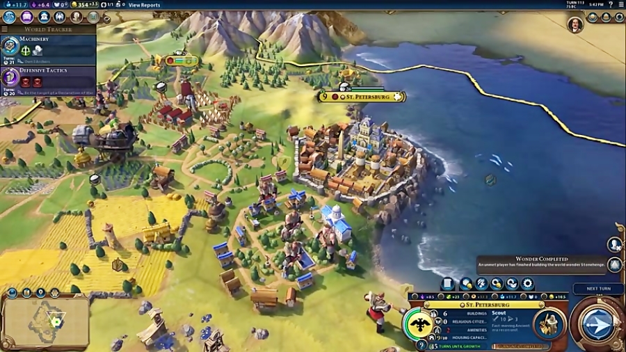 ( Sid Meierrsquo; s Civilization 6 ) اکتشاف و هیجان بازی کشف قاره های جدید