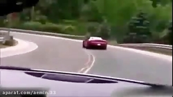 تصادف ماشین های خارجی و سوپر ا...