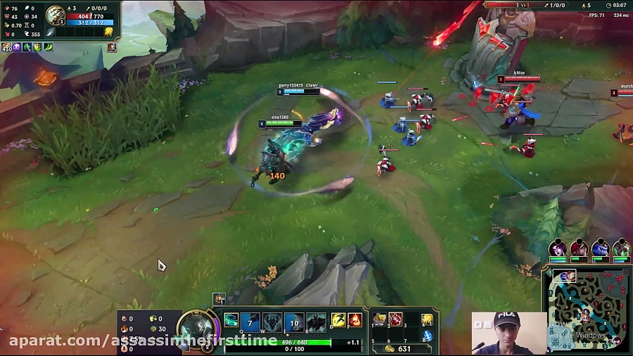 League of legends game play mordecaiser lol