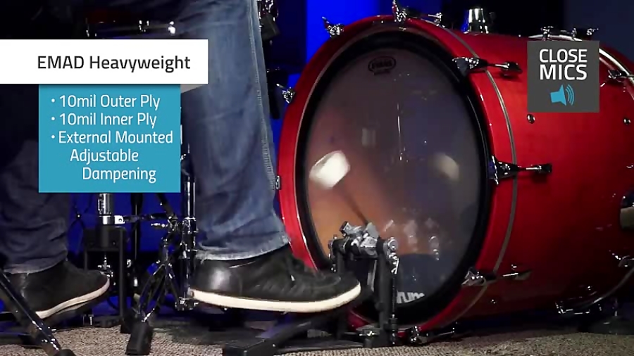 Evans EMAD Heavyweight Bass Drum Head Review