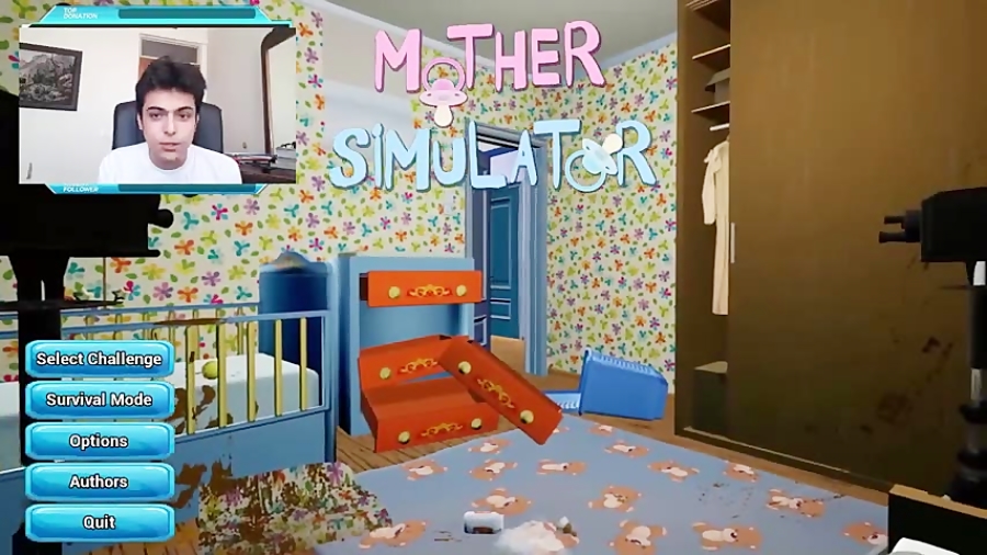 بهترین مامان دنیا XD _ گیمپلی بازی mother simulator با بزی!