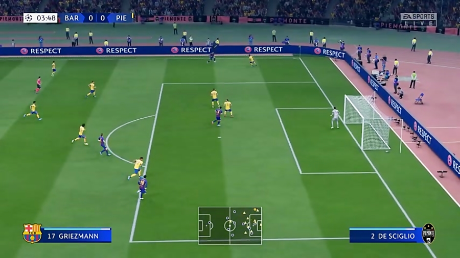 FIFA 20 Gameplay [ Barcelona vs Juventus ] - PS4 Pro