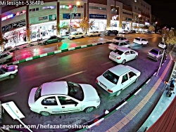 دوربین مداربسته دید در شب رنگی...