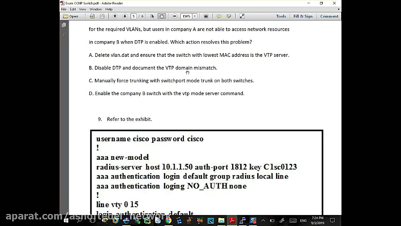 CCNP Switch Exam - 5 درمان ریزش مو
