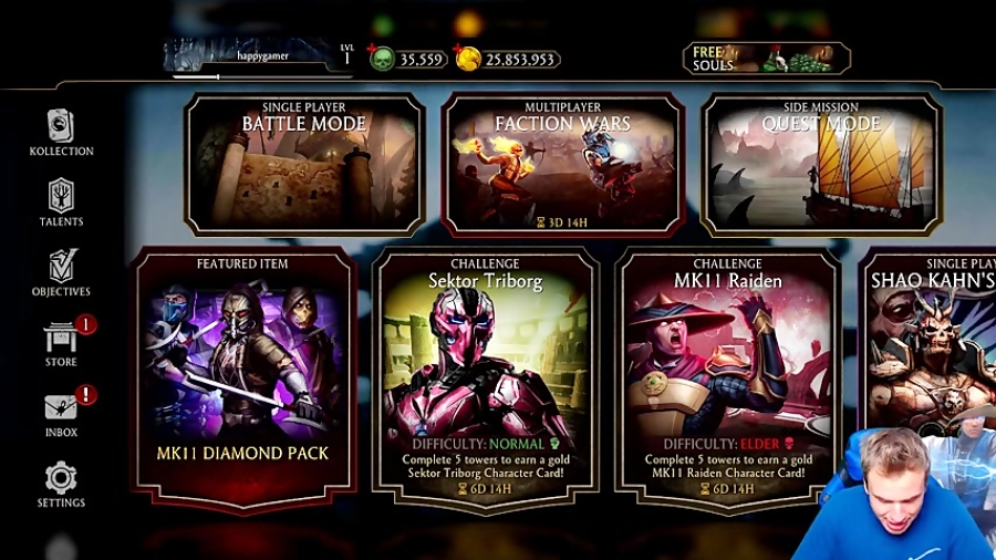 MK Mobile. The BEST LUCK I Ever Had! Epic Gold MK11 Pack Opening Drop Rate!