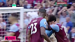 خلاصه بازی وستهام 2 - منچستریو...