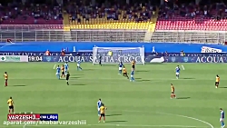 خلاصه بازی لچه 1 - ناپولی 4