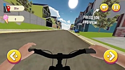 BMX Bicycle Stunts Racing Game - Gameplay Video FHD