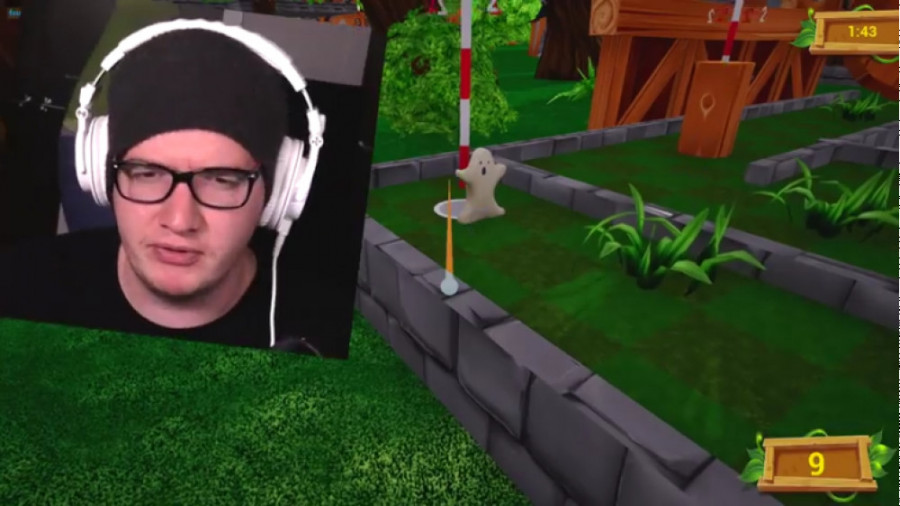 Mini Golf Funny Moments - Mini Ladd