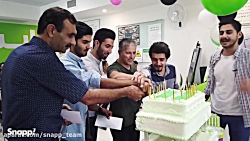 جشن تولد 5 راننده فعال در اسنپ