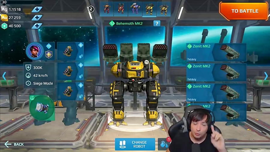 MAX Damage Mk2 ZENIT BEHEMOTH Troll - New War Robots Gameplay WR