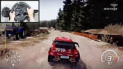 First Time Playing WRC 8 using Logitech G920 Steering Wheel   Shifter Gameplay