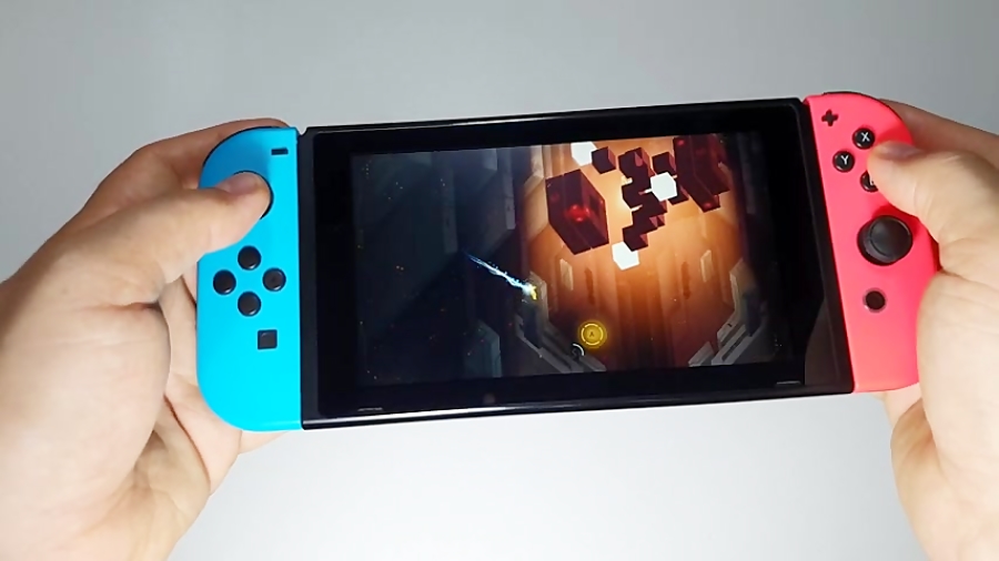 Hyperforma Nintendo Switch handheld gameplay