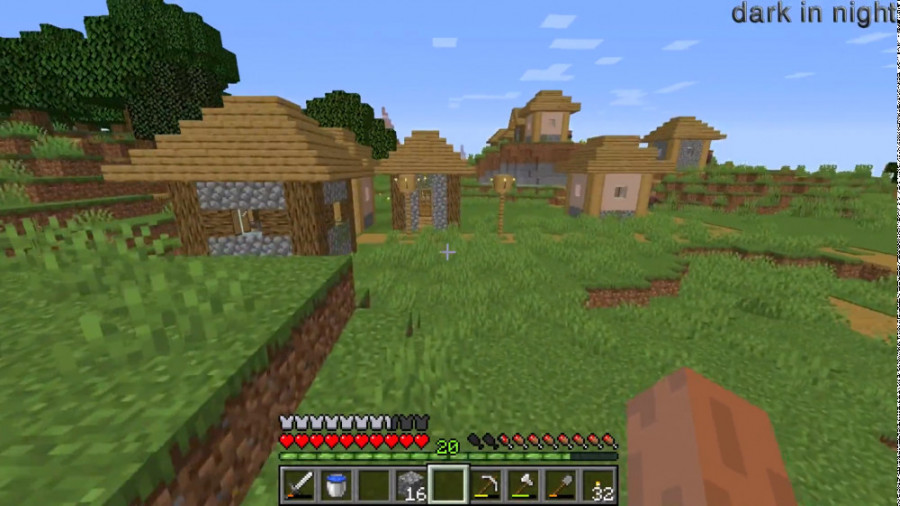 minecraft. ep2 پیدا کردن دو تا روستا کنار هم و ساختن خونه