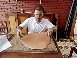 چرم دوزی  آموزش هنر چرم دوزی