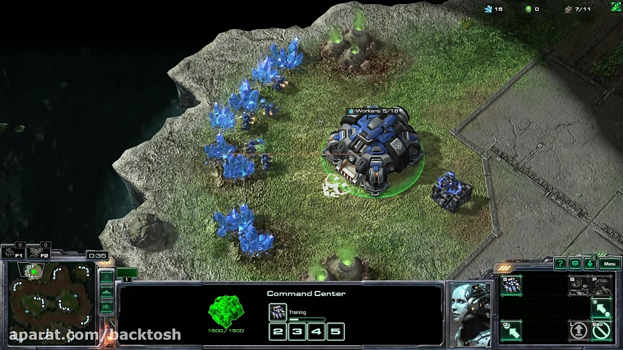 گیم پلی StarCraft II | راهنما برد در بازی با Ai Elite