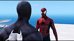 مبارزه مرد عنکبوتی با ونوم