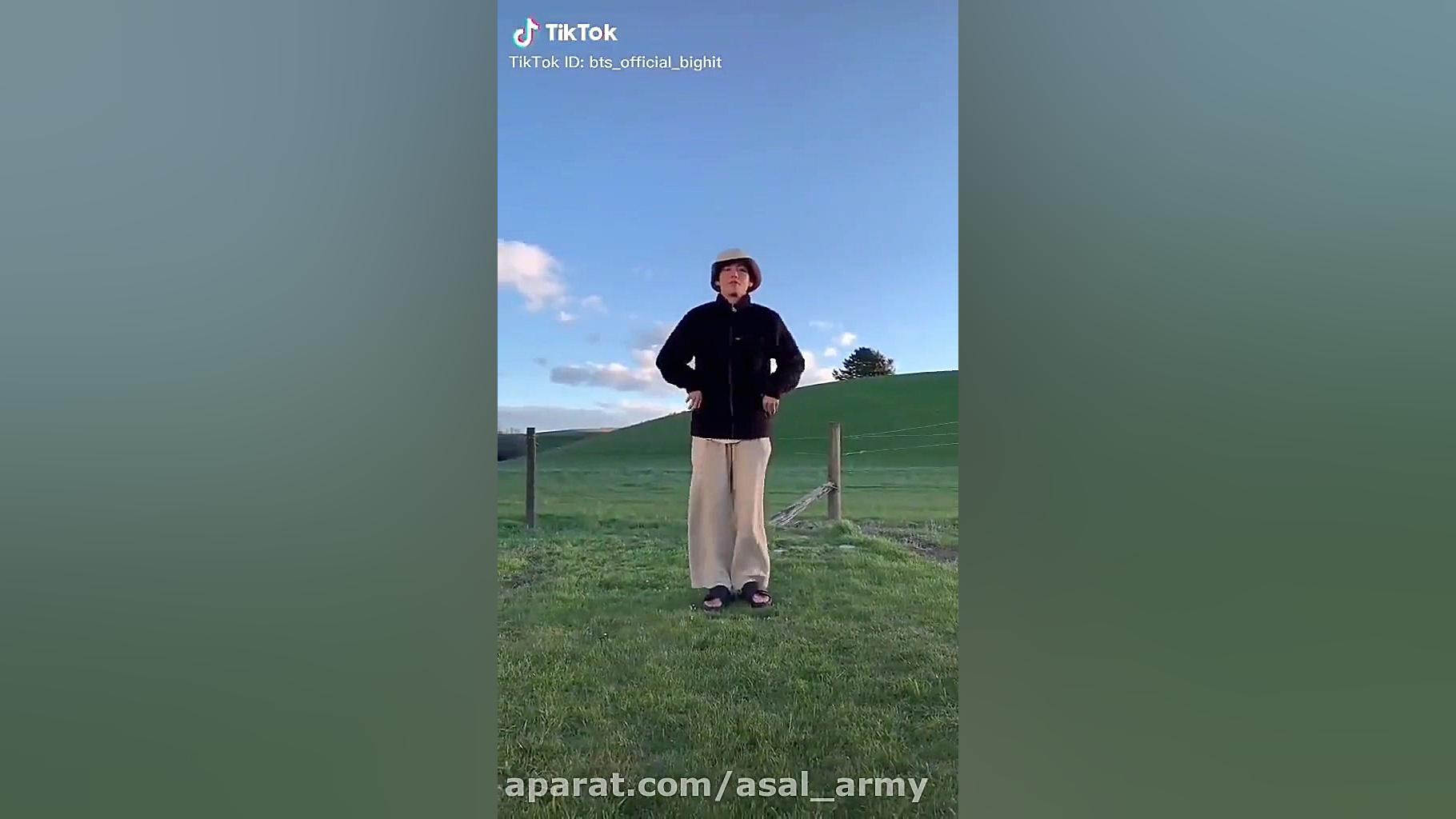 آپدیت رسمی tik tok بی تی اس...چالش CNS با تهیونگ بلیچینگ دندان