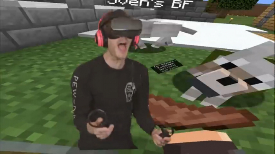 Minecraft VR - PewDiePie