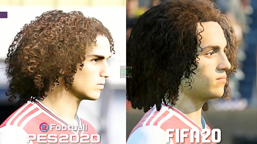 مقایسه چهره آرسنال در FIFA 20 و PES 2020