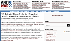 US Gov Blames Syria For Debunk...